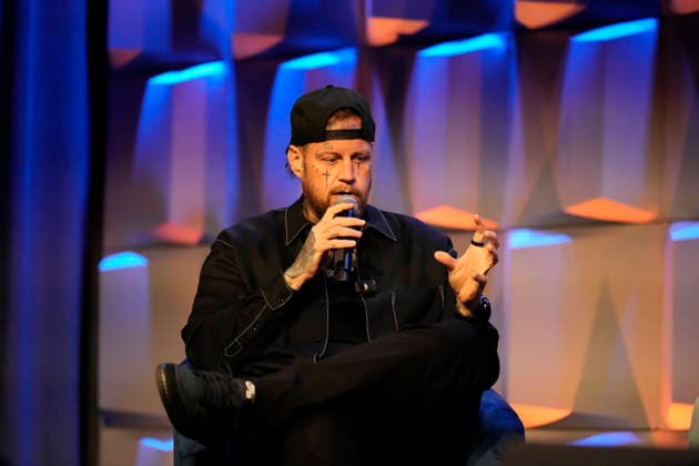 NASHVILLE, TENNESSEE - MARCH 20: Jelly Roll is presented with the Humanitarian Award during CRS 2026 at Omni Nashville Hotel on March 20, 2026 in Nashville, Tennessee Credit: AdMedia. USA - ZUMAa123 20260320_zaa_a123_241 Copyright: xMickeyxBernalx