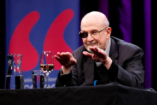 Schriftsteller Salman Rushdie in der Veranstaltung Salman Rushdie: Die elfte Stunde. im Rahmen der Lit.Cologne 2026 im WDR-Funkhaus am Wallrafplatz. Köln, 20.03.2026 NRW Deutschland Copyright: xChristophxHardtx