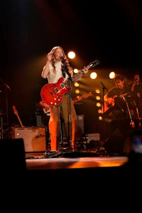 NASHVILLE, TENNESSEE -MARCH 20: Caroline Jones performs at the Big Machine Label Group lunch and performance during CRS 2026 at Omni Nashville Hotel on March 20, 2026 in Nashville, Tennessee. Credit: AdMedia. USA - ZUMAa123 20260320_zaa_a123_277 Copyright: xMickeyxBernalx