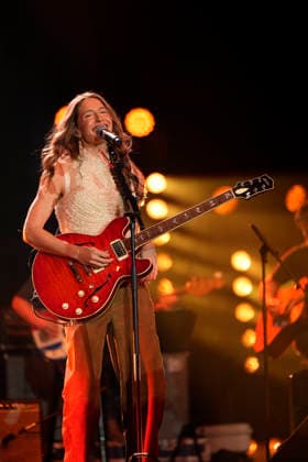 NASHVILLE, TENNESSEE -MARCH 20: Caroline Jones performs at the Big Machine Label Group lunch and performance during CRS 2026 at Omni Nashville Hotel on March 20, 2026 in Nashville, Tennessee. Credit: AdMedia. USA - ZUMAa123 20260320_zaa_a123_298 Copyright: xMickeyxBernalx