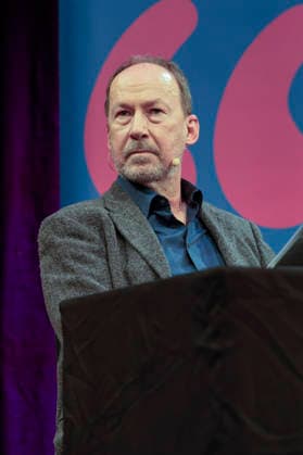 Ulrich Noethen bei der lit.Cologne 2026 Veranstaltung Die elfte Stunde im WDR Funkhaus. Köln, 20.03.2026