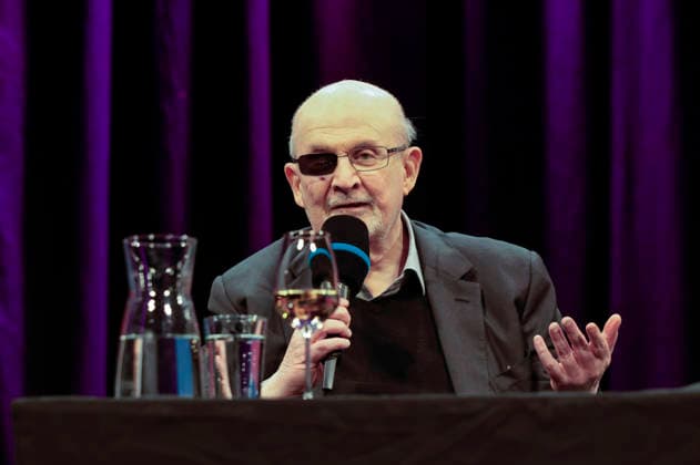 Salman Rushdie bei der lit.Cologne 2026 Veranstaltung Die elfte Stunde im WDR Funkhaus. Köln, 20.03.2026