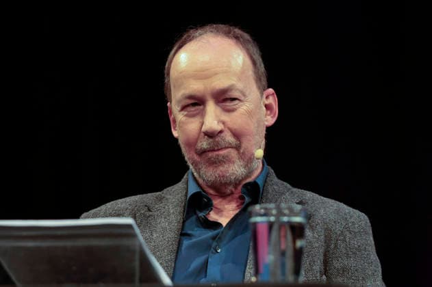 Ulrich Noethen bei der lit.Cologne 2026 Veranstaltung Die elfte Stunde im WDR Funkhaus. Köln, 20.03.2026
