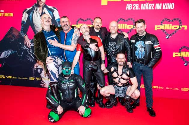 abb Gay Bikers Motorcycle Club London zu Gast auf der Film Premiere von Pillion, im Kino International am 20.03.2026 in Berlin Berlin Deutschland