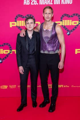 abb Harry Melling, Alexander Skarsgard zu Gast auf der Film Premiere von Pillion, im Kino International am 20.03.2026 in Berlin Berlin Deutschland