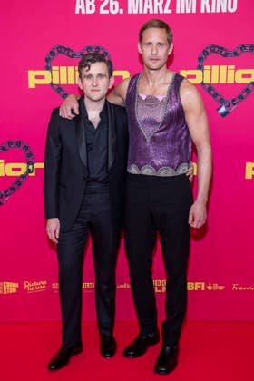 abb Harry Melling, Alexander Skarsgard zu Gast auf der Film Premiere von Pillion, im Kino International am 20.03.2026 in Berlin Berlin Deutschland