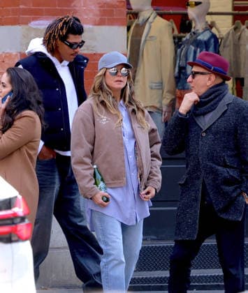 Heidi Klum with her son Henry Samuel out in New York TV host model Heidi Klum with her son Henry Samuel and a friend are shopping at Jennifer Fisher Jewelry Store then they having lunch at Cipriani restaurant in Soho, New York on March 20, 2026. Photo by Dylan Travis ABACAPRESS.COM New York NY  Copyright: xGuerinxCharles ABACAx