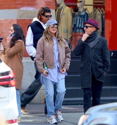 Heidi Klum with her son Henry Samuel out in New York TV host model Heidi Klum with her son Henry Samuel and a friend are shopping at Jennifer Fisher Jewelry Store then they having lunch at Cipriani restaurant in Soho, New York on March 20, 2026. Photo by Dylan Travis ABACAPRESS.COM New York NY  Copyright: xGuerinxCharles ABACAx