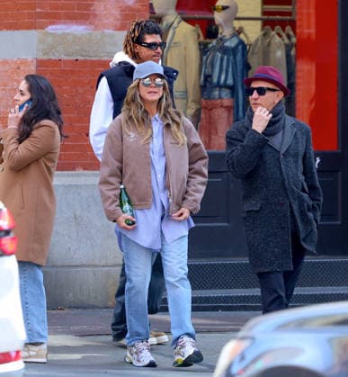Heidi Klum with her son Henry Samuel out in New York TV host model Heidi Klum with her son Henry Samuel and a friend are shopping at Jennifer Fisher Jewelry Store then they having lunch at Cipriani restaurant in Soho, New York on March 20, 2026. Photo by Dylan Travis ABACAPRESS.COM New York NY  Copyright: xGuerinxCharles ABACAx