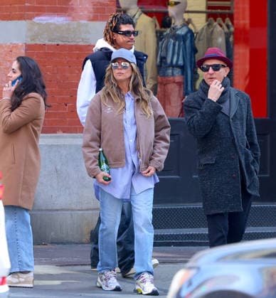 Heidi Klum with her son Henry Samuel out in New York TV host model Heidi Klum with her son Henry Samuel and a friend are shopping at Jennifer Fisher Jewelry Store then they having lunch at Cipriani restaurant in Soho, New York on March 20, 2026. Photo by Dylan Travis ABACAPRESS.COM New York NY  Copyright: xGuerinxCharles ABACAx