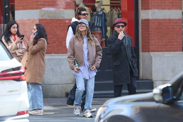 Heidi Klum with her son Henry Samuel out in New York TV host model Heidi Klum with her son Henry Samuel and a friend are shopping at Jennifer Fisher Jewelry Store then they having lunch at Cipriani restaurant in Soho, New York on March 20, 2026. Photo by Dylan Travis ABACAPRESS.COM New York NY  Copyright: xGuerinxCharles ABACAx