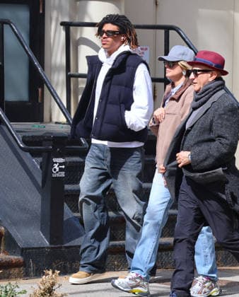 Heidi Klum with her son Henry Samuel out in New York TV host model Heidi Klum with her son Henry Samuel and a friend are shopping at Jennifer Fisher Jewelry Store then they having lunch at Cipriani restaurant in Soho, New York on March 20, 2026. Photo by Dylan Travis ABACAPRESS.COM New York NY  Copyright: xGuerinxCharles ABACAx