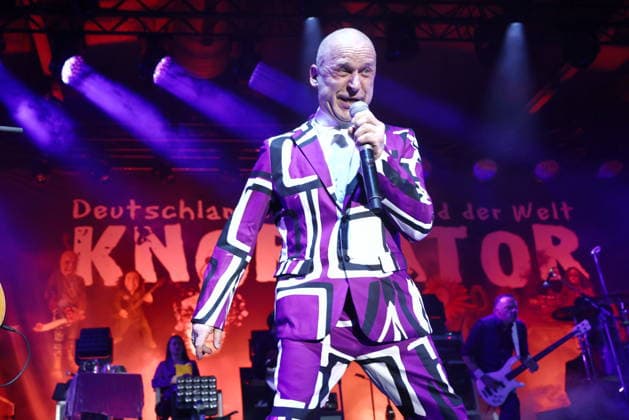 20.03.2026 , Knorkator, Sänger Gero Ivers, im Konzert live in der Columbiahalle, Berlin, Musik, Berlin