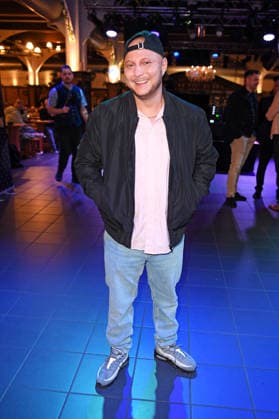 Marcel Maurice Neue bei der ERIC SINDERMANN IKONE FASHION SHOW im Hofbräu Wirtshaus in Berlin am 20.03.2026