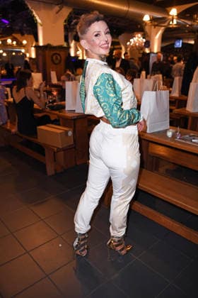 Edith Stehfest bei der ERIC SINDERMANN IKONE FASHION SHOW im Hofbräu Wirtshaus in Berlin am 20.03.2026