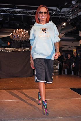 Gina-Lisa Lohfink bei der ERIC SINDERMANN IKONE FASHION SHOW im Hofbräu Wirtshaus in Berlin am 20.03.2026