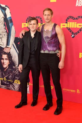 Harry Melling und Alexander Skarsgard bei der Premiere des Kinofilms Pillion im Kino International. Berlin, 20.03.2026