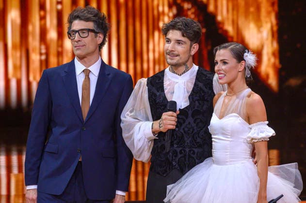 Daniel Hartwich, Willi Banner und Patricija Ionel in der dritten Live-Show der 19. Staffel der RTL-Tanzshow Let s Dance im MMC Coloneum. Köln, 20.03.2026