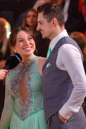 Bianca Heinicke mit Zsolt Sandor Cseke in der dritten Live-Show der 19. Staffel der RTL-Tanzshow Let s Dance im MMC Coloneum. Köln, 20.03.2026