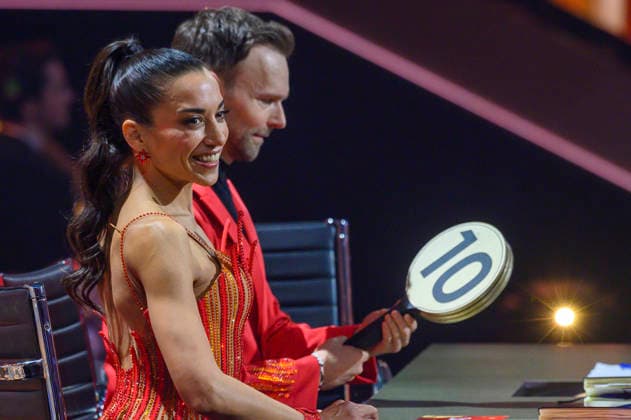 Nadja Benaissa mit Vadim Garbuzov in der dritten Live-Show der 19. Staffel der RTL-Tanzshow Let s Dance im MMC Coloneum. Köln, 20.03.2026