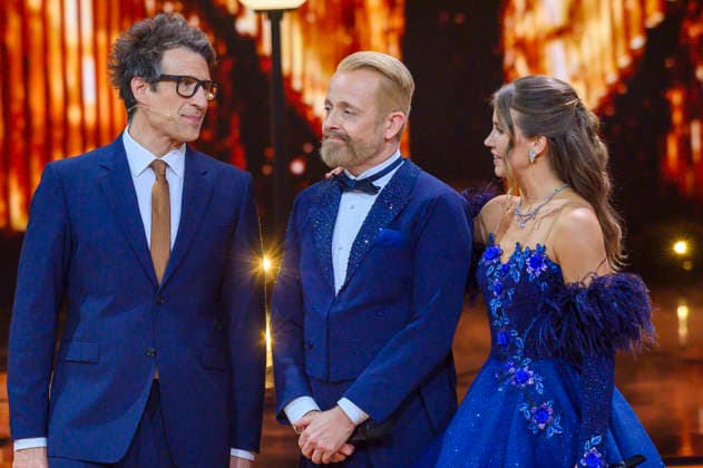 Daniel Hartwich, Ross Antony und Mariia Maksina in der dritten Live-Show der 19. Staffel der RTL-Tanzshow Let s Dance im MMC Coloneum. Köln, 20.03.2026