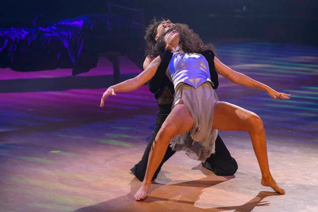 Betty Taube mit Alexandru Ionel in der dritten Live-Show der 19. Staffel der RTL-Tanzshow Let s Dance im MMC Coloneum. Köln, 20.03.2026