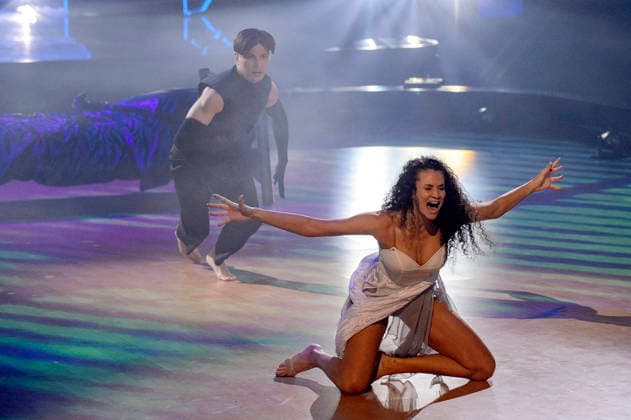 Betty Taube mit Alexandru Ionel in der dritten Live-Show der 19. Staffel der RTL-Tanzshow Let s Dance im MMC Coloneum. Köln, 20.03.2026