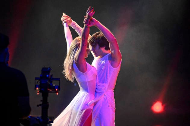Anna-Carina Woitschack mit Evgeny Vinokurov in der dritten Live-Show der 19. Staffel der RTL-Tanzshow Let s Dance im MMC Coloneum. Köln, 20.03.2026