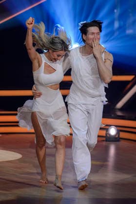 Anna-Carina Woitschack mit Evgeny Vinokurov in der dritten Live-Show der 19. Staffel der RTL-Tanzshow Let s Dance im MMC Coloneum. Köln, 20.03.2026