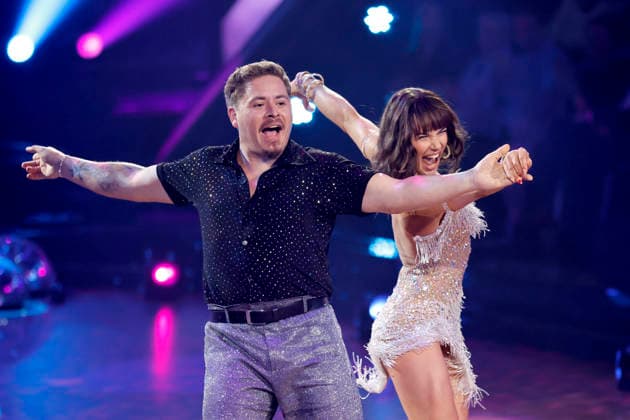 Schlagzeuger Gustav Schäfer (Tokio Hotel) und Tänzerin Anastasia Maruster bei der dritten Tanzshow der 19. Staffel der RTL-Tanzshow Lets Dance im Coloneum. Köln, 20.03.2026 NRW Deutschland Copyright: xChristophxHardtx