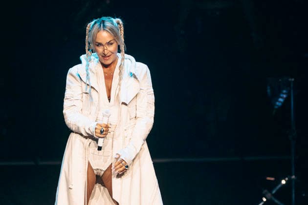 Sarah Connor live bei einem Konzert ihrer Arena-Tour 2026 in der Messehalle. Erfurt, 20.03.2026