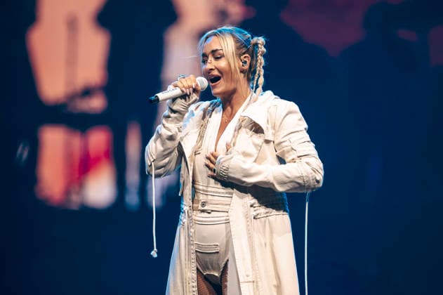Sarah Connor live bei einem Konzert ihrer Arena-Tour 2026 in der Messehalle. Erfurt, 20.03.2026