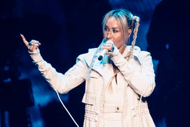 Sarah Connor live bei einem Konzert ihrer Arena-Tour 2026 in der Messehalle. Erfurt, 20.03.2026