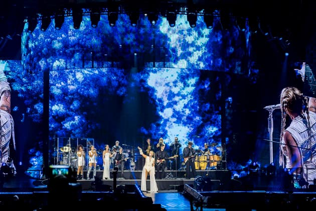 Sarah Connor live bei einem Konzert ihrer Arena-Tour 2026 in der Messehalle. Erfurt, 20.03.2026