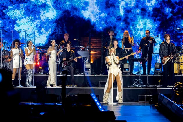 Sarah Connor live bei einem Konzert ihrer Arena-Tour 2026 in der Messehalle. Erfurt, 20.03.2026