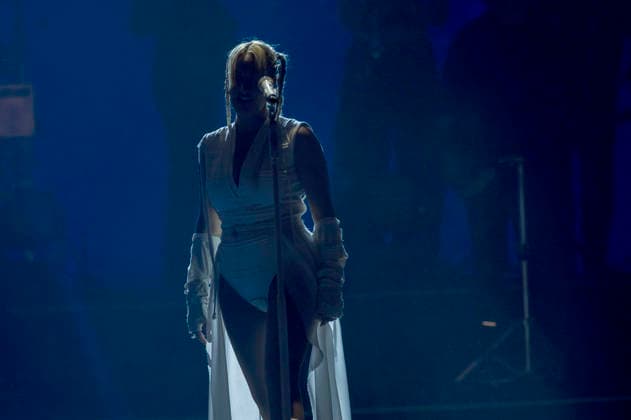 Sarah Connor live bei einem Konzert ihrer Arena-Tour 2026 in der Messehalle. Erfurt, 20.03.2026