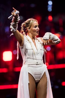 Sarah Connor live bei einem Konzert ihrer Arena-Tour 2026 in der Messehalle. Erfurt, 20.03.2026