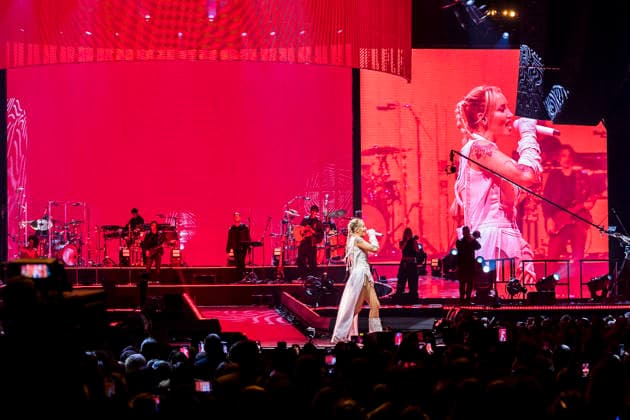 Sarah Connor live bei einem Konzert ihrer Arena-Tour 2026 in der Messehalle. Erfurt, 20.03.2026