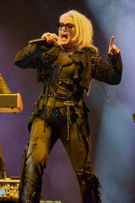 Kim Wilde live bei einem Konzert auf dem Adelboden Live Festival auf dem Marktplatz. Adelboden, 20.03.2026