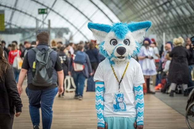 Dritter Tag der Leipziger Buchmesse 2026. Massenandrang, Lange Schlangen und lange wartezeiten bestimmten das Bild. Cosplayer von der Manga Comic Con Leipziger Buchmesse 2026 Tag 3