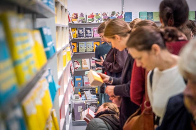 Dritter Tag der Leipziger Buchmesse 2026. Massenandrang, Lange Schlangen und lange wartezeiten bestimmten das Bild. Reclam Verlag Leipziger Buchmesse 2026 Tag 3