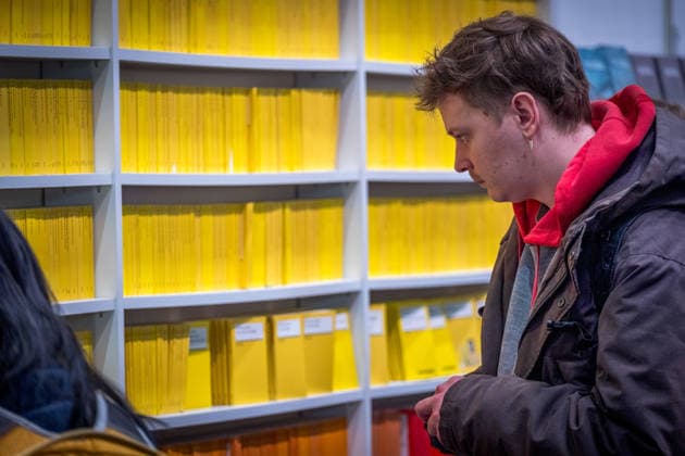 Dritter Tag der Leipziger Buchmesse 2026. Massenandrang, Lange Schlangen und lange wartezeiten bestimmten das Bild. Reclam Verlag Leipziger Buchmesse 2026 Tag 3