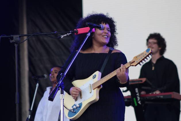 SaO PAULO, SP - 21.03.2026: LOLLAPALOOZA BRASIL 2026 - The Bahian singer and guitarist Jadsa opens the Budweiser stage at Lollapalooza 2026 this Saturday (21), at the Interlagos racetrack, in the south of Sao Paulo. The festival brings together national and international acts in yet another edition in the capital of Sao Paulo. x2909093x  AngÃ licaxAlves