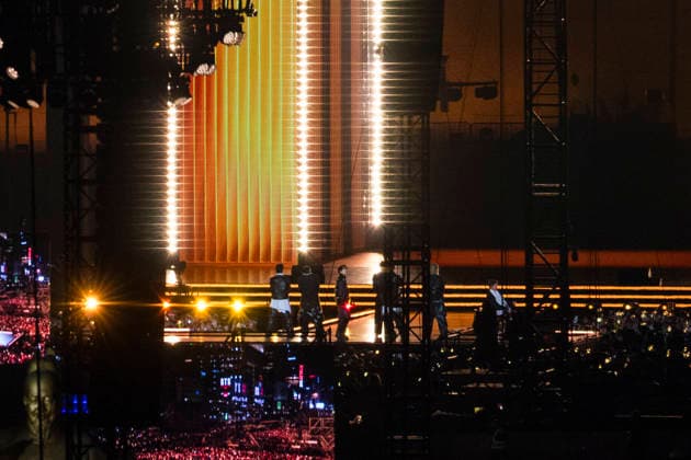March 21, 2026, Seoul, South Korea: K-pop boy band BTS performs for the first time in four years as they return from a hiatus due to its membersÃ¢â‚¬â ¢ compulsory military service, in a free concert held on Saturday, March 21, 2026 to promote their new album ARIRANG in Gwanghwamun Square in Seoul, South Korea Seoul South Korea  - ZUMAh163 20260321_znp_h163_028 Copyright: xJintakxHanx