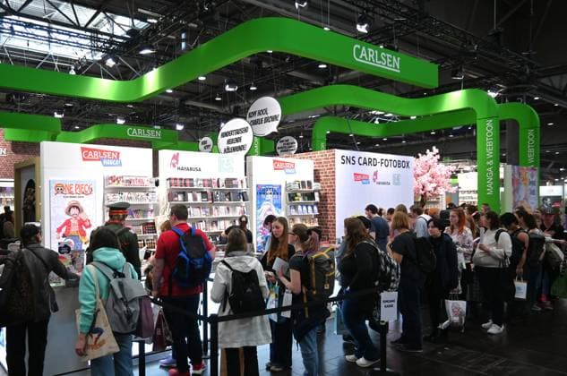 Leipziger Buchmesse, Book Fair Leipzig, Sachsen - vom 19.03. bis 22.03.2026. Messestand Carlsen Manga