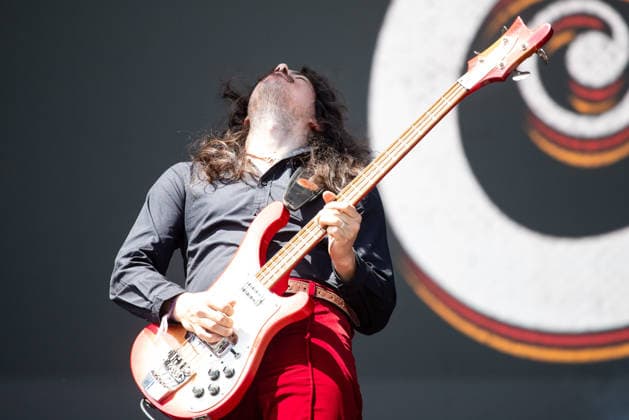 SaO PAULO, SP - 21.03.2026: LOLLAPALOOZA BRASIL 2026 - Show by the Rio Grande do Sul band Hurricanes on the afternoon of this Saturday (21), second day of the Lollapalooza festival, held at the Interlagos racetrack in Sao Paulo, SP. x2909221x  RodileixMorais