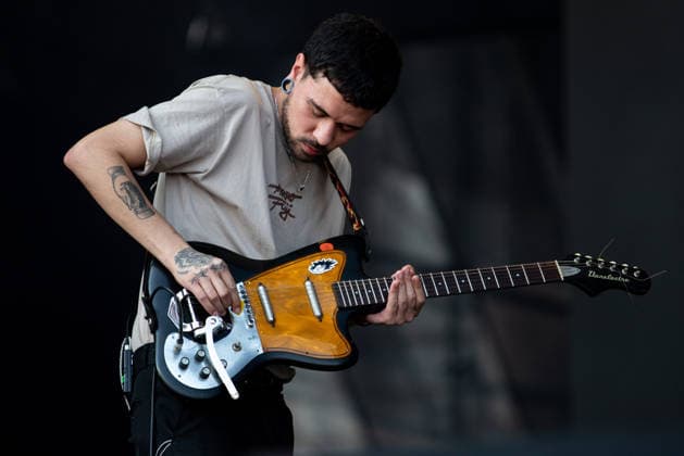 SaO PAULO, SP - 21.03.2026: LOLLAPALOOZA BRASIL 2026 - Show by the band from Sergipe, Cidade Dormitorio, on the afternoon of this Saturday (21), the second day of the Lollapalooza festival, held at the Interlagos racetrack in Sao Paulo, SP. x2909287x  RodileixMorais