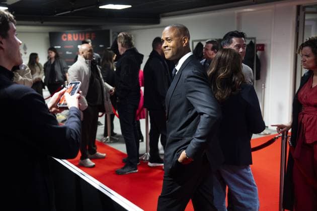 AMSTERDAM - Patrick Kluivert prior to the world premiere of the four-part documentary Cruijff in the Johan Cruijff ArenA. JEROEN JUMELET ANP netherlands out - belgium out  Copyright: xx x554016690x originalFilename: 554016690.jpg