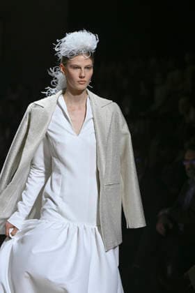 Fely Campo - Mercedes-Benz Fashion Week Madrid, Spain - 21Mar 2026 A model walks the runway wearing a design by Fely Campo during Mercedes-Benz Fashion Week de Madrid in IFEMA. Madrid Spain Copyright: xAtilanoxGarciax xSOPAxImagesx photos09958