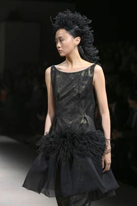Fely Campo - Mercedes-Benz Fashion Week Madrid, Spain - 21Mar 2026 A model walks the runway wearing a design by Fely Campo during Mercedes-Benz Fashion Week de Madrid in IFEMA. Madrid Spain Copyright: xAtilanoxGarciax xSOPAxImagesx photos09931
